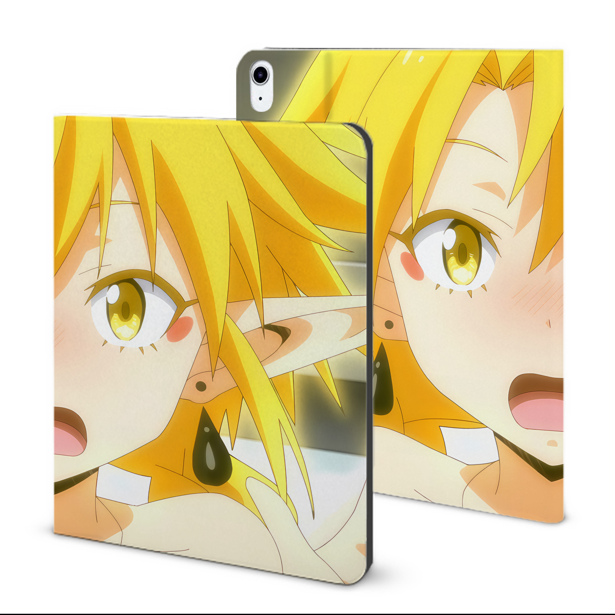 （画像用） 転スラ Regarding Reincarnated to Slime IPad ケース ブック型 PUレザー TPU 耐衝撃 軽量 薄型 ペン収納なし 全面保護 IPad 各モデル対応